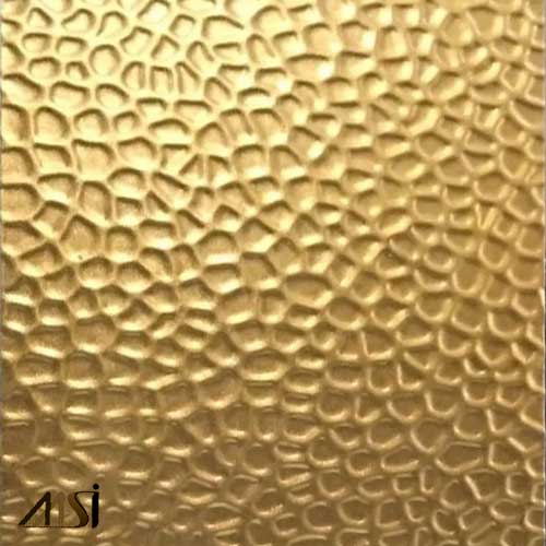 Gold Coated Hammered sheets