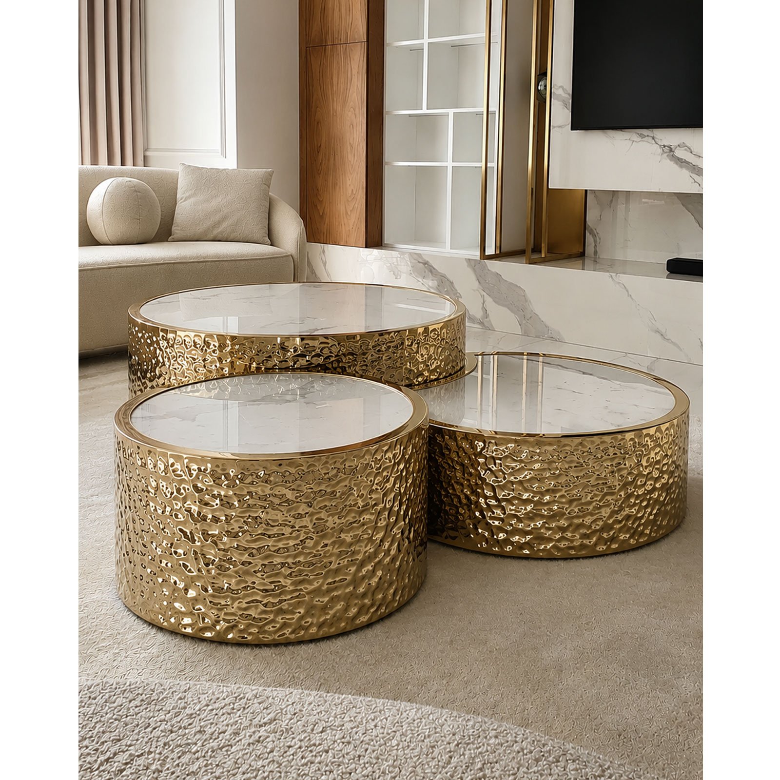 Stainless steel ripple sheet desk